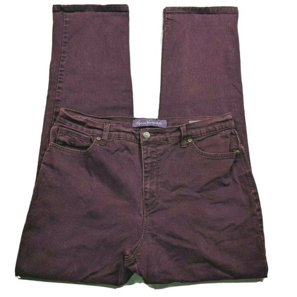 gloria vanderbilt amanda straight leg jeans